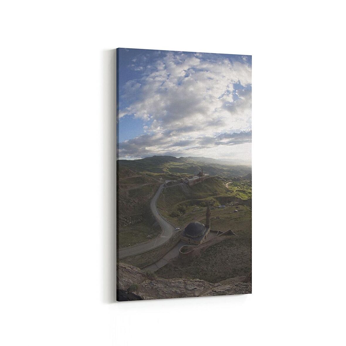 Olla 18816DD Yapı Görseli Dikey Dar Kanvas Tablo (Ölçü: 30X60)