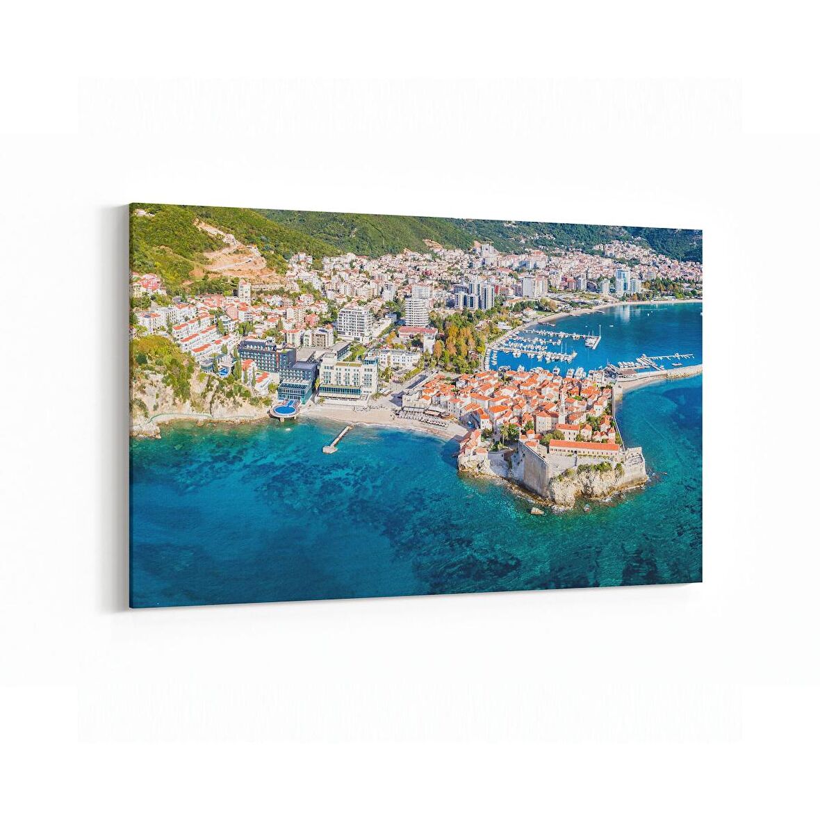 Olla 18922Y Yapı Görseli Yatay Kanvas Tablo (Ölçü: 120X80)