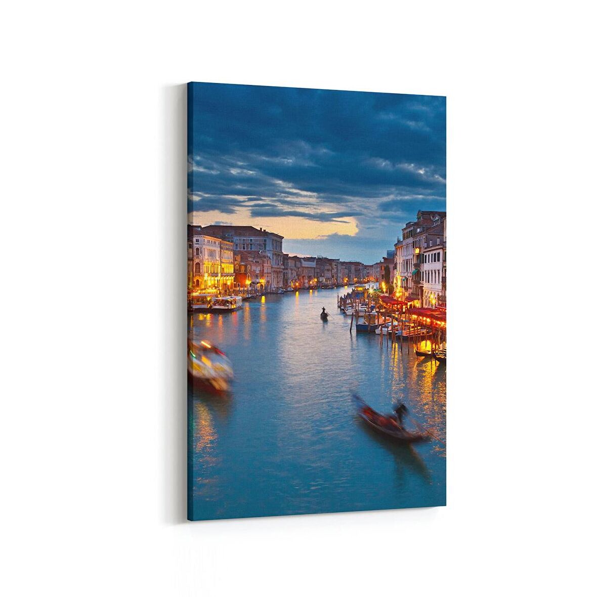 Olla 18886D Yapı Görseli Dikey Kanvas Tablo (Ölçü: 60X90)