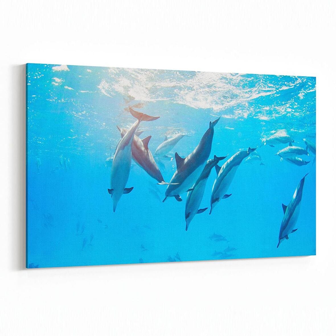 Olla 12865Y Deniz / Okyanus Görseli Yatay Kanvas Tablo (Ölçü: 45X30)