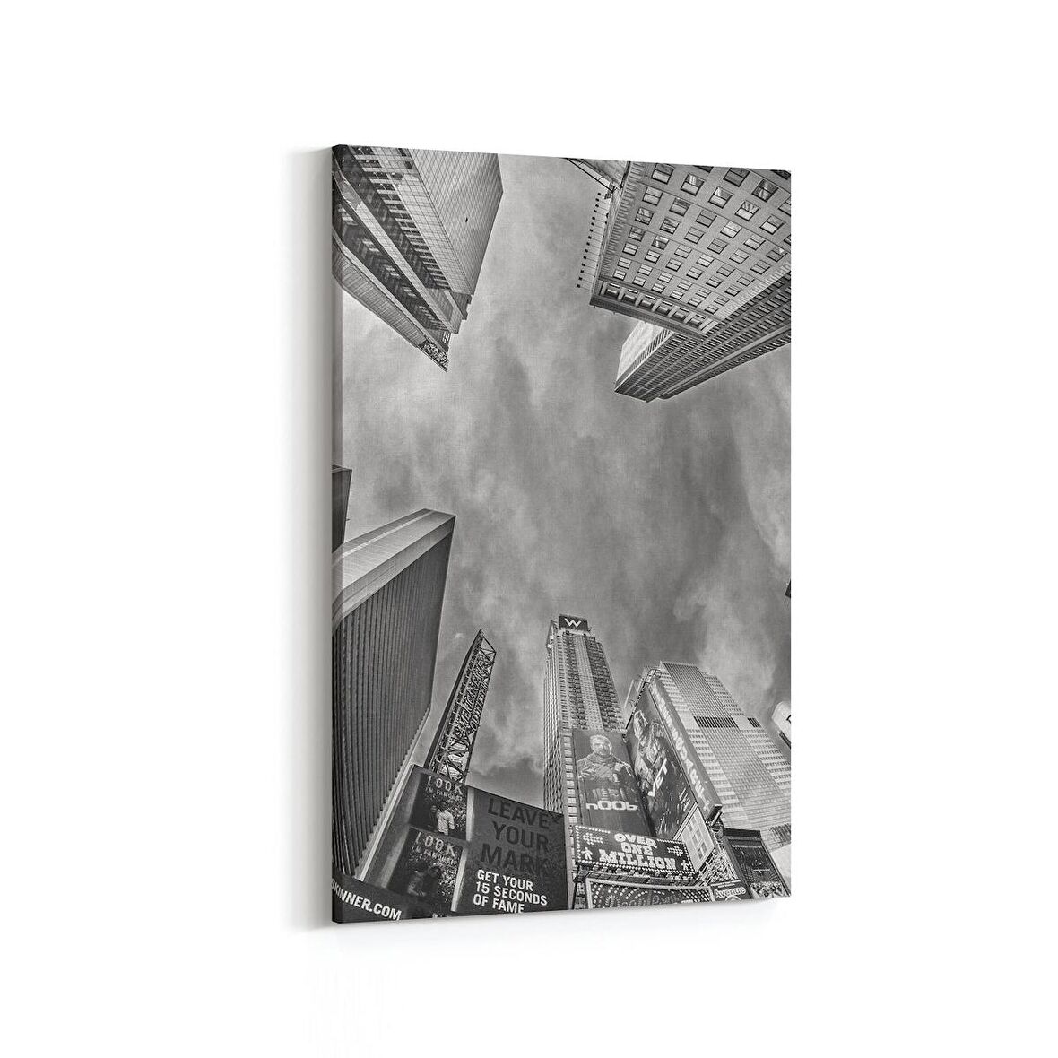 Olla 18105D Yapı Görseli Dikey Kanvas Tablo (Ölçü: 100X150)