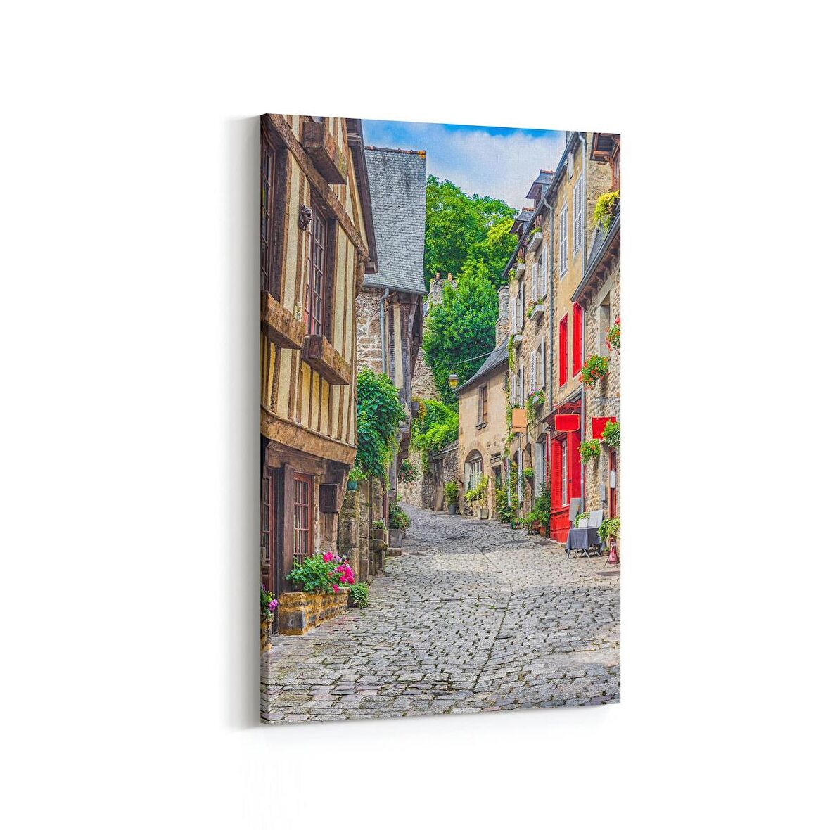 Olla 18570D Yapı Görseli Dikey Kanvas Tablo (Ölçü: 100X150)