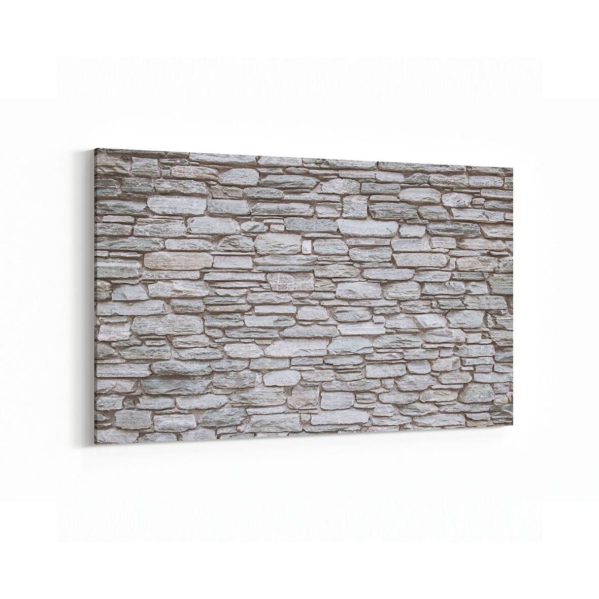 Olla 17439Y Taş / Tuğla Görseli Yatay Kanvas Tablo (Ölçü: 150X100)