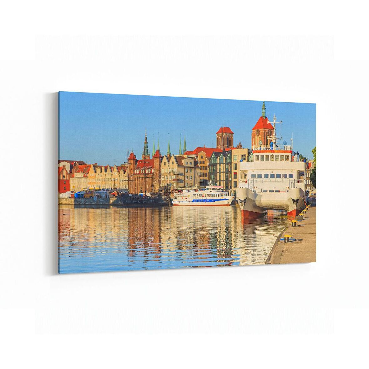 Olla 18310Y Yapı Görseli Yatay Kanvas Tablo (Ölçü: 30X20)