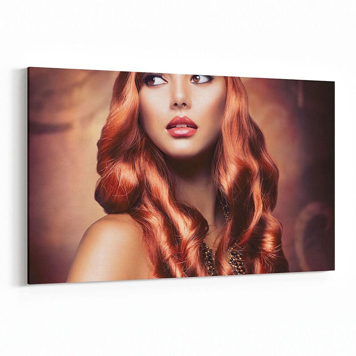 Olla 16777Y Model / Manken Görseli Yatay Kanvas Tablo (Ölçü: 70X50)