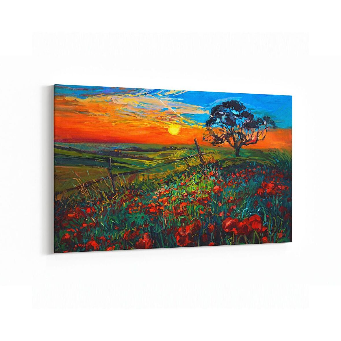 Olla 17760Y Yağlı Boya Görseli Yatay Kanvas Tablo (Ölçü: 150X100)