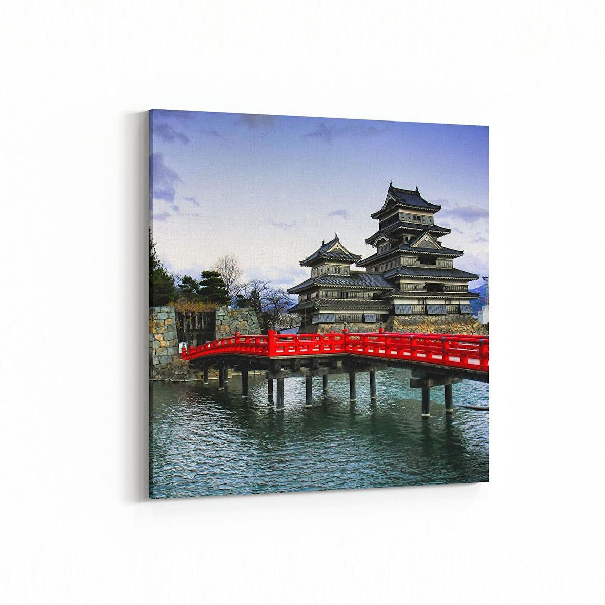 Olla 17940K4 Yapı Görseli Kare 4'lü Kanvas Tablo (Ölçü: 65X65)