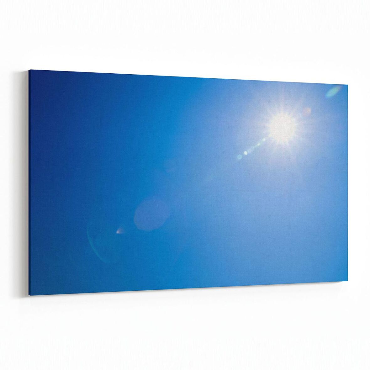 Olla 15546Y Gökyüzü Bulut Görseli  Yatay Kanvas Tablo (Ölçü: 30X20)