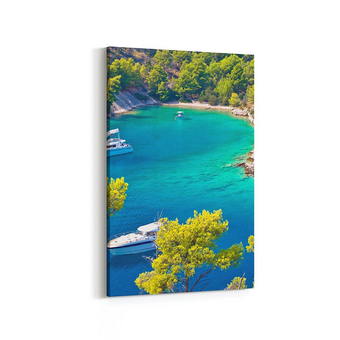 Olla 14270D Doğa / Manzara Görseli Dikey Kanvas Tablo (Ölçü: 60X90)