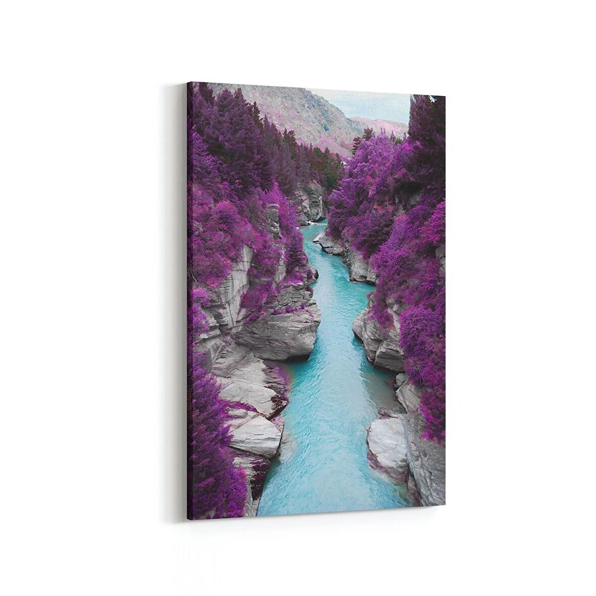 Olla 14598D Doğa / Manzara Görseli Dikey Kanvas Tablo (Ölçü: 60X90)