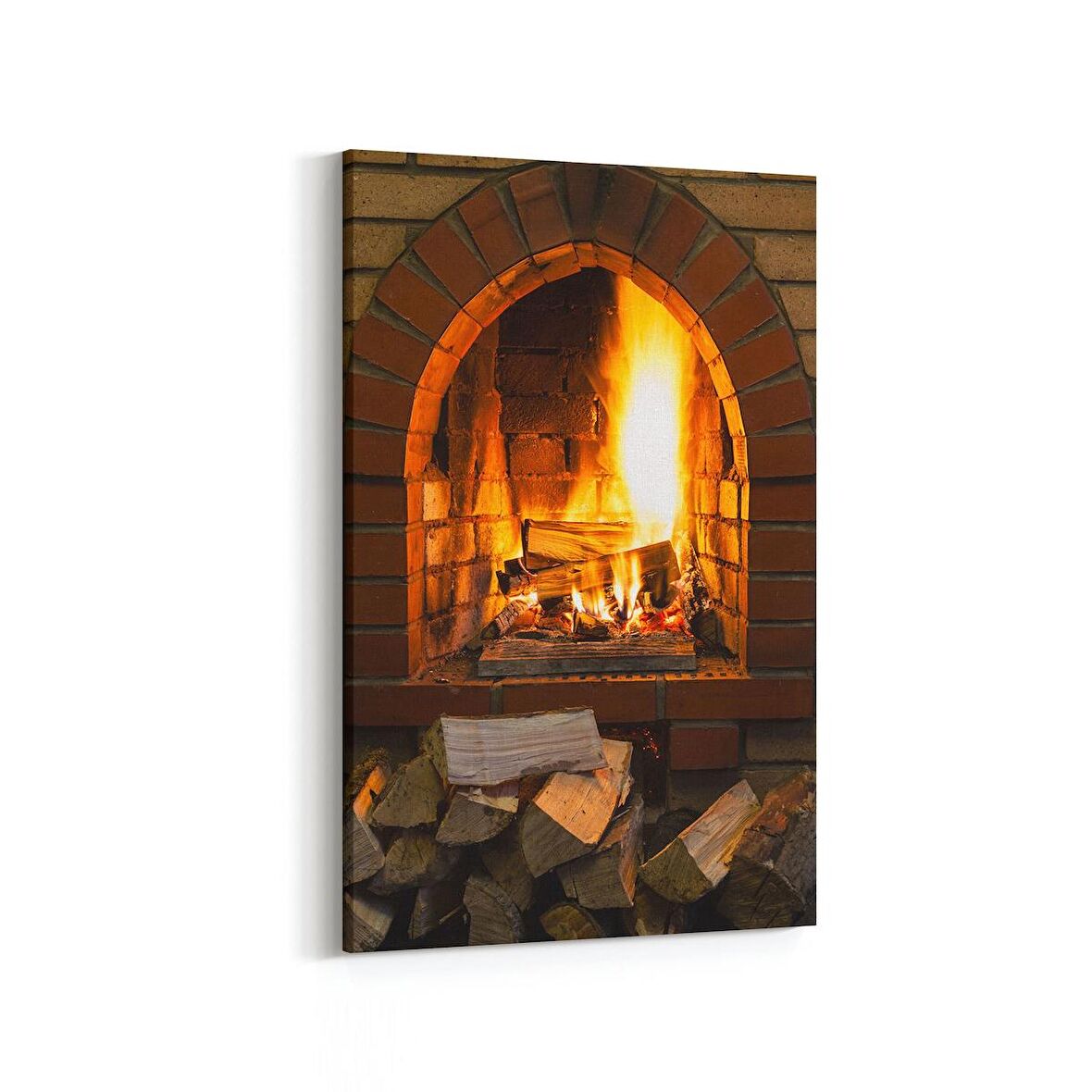 Olla 18645D Yapı Görseli Dikey Kanvas Tablo (Ölçü: 100X150)