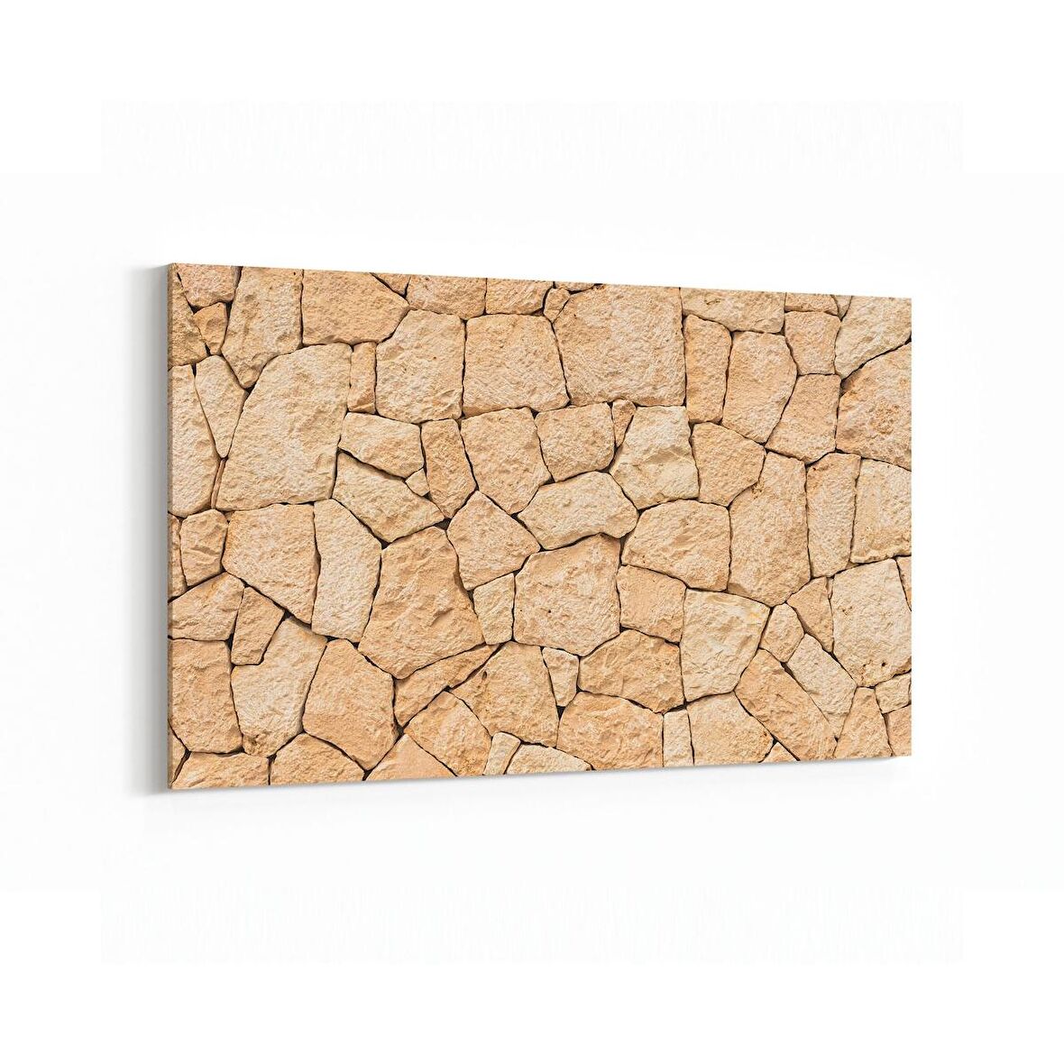 Olla 17477Y Taş / Tuğla Görseli Yatay Kanvas Tablo (Ölçü: 30X20)