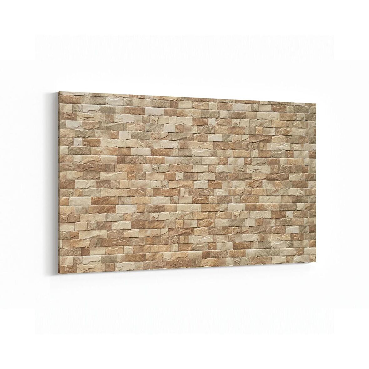 Olla 17458Y Taş / Tuğla Görseli Yatay Kanvas Tablo (Ölçü: 45X30)