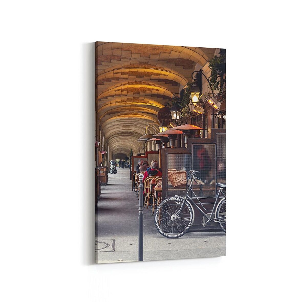 Olla 18402D Yapı Görseli Dikey Kanvas Tablo (Ölçü: 100X150)
