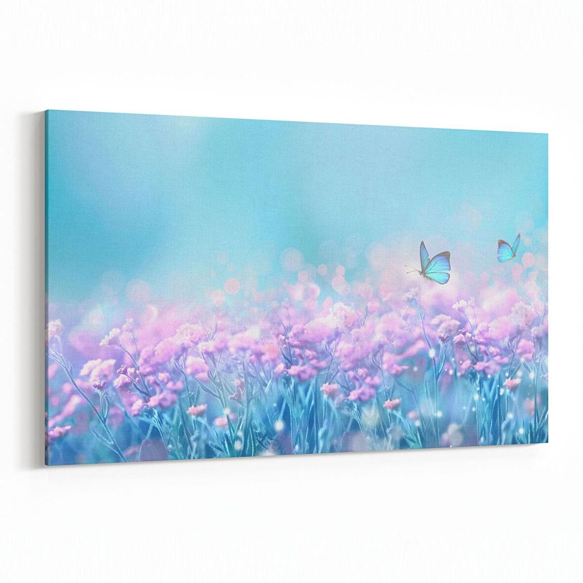 Olla 11668Y Orkide Çiçek Görseli Yatay Kanvas Tablo (Ölçü: 45X30)