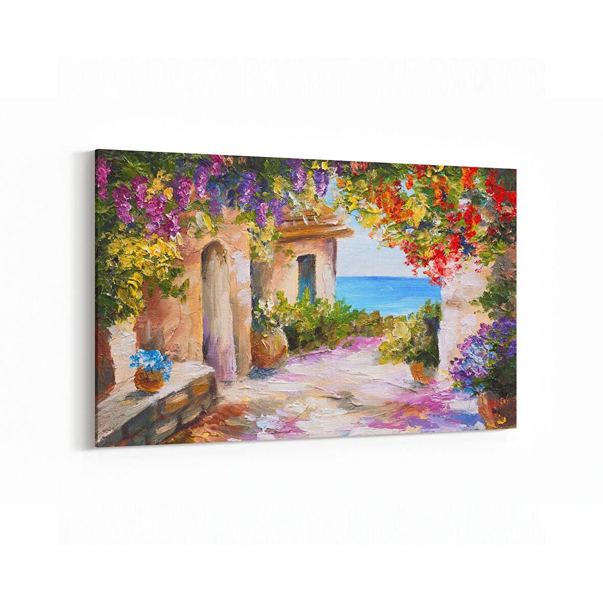 Olla 17777Y Yağlı Boya Görseli Yatay Kanvas Tablo (Ölçü: 70X50)