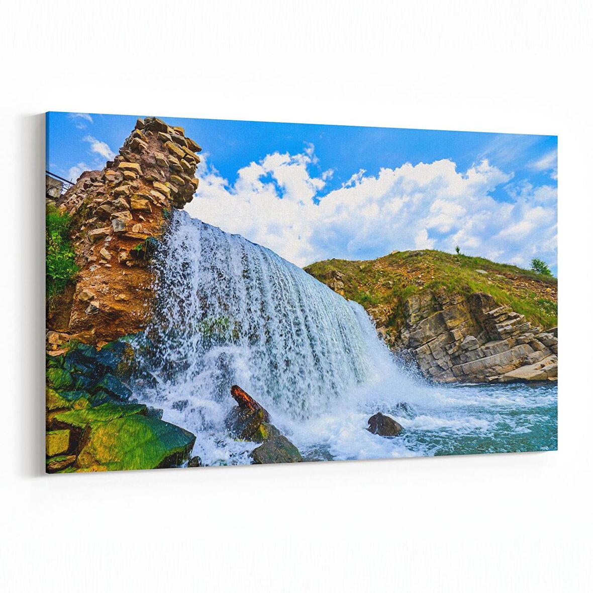 Olla 14387Y Doğa / Manzara Görseli Yatay Kanvas Tablo (Ölçü: 150X100)