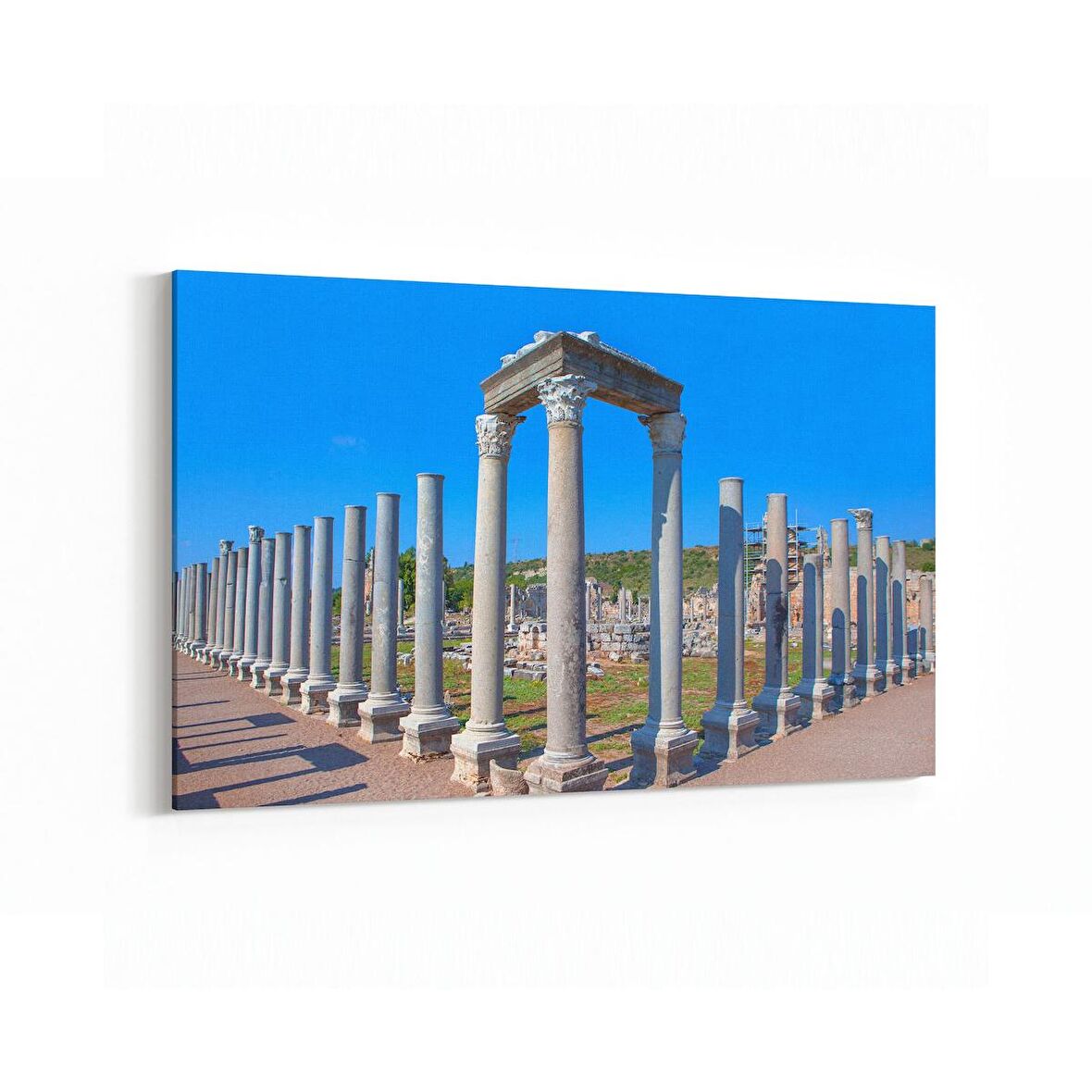 Olla 18487Y Yapı Görseli Yatay Kanvas Tablo (Ölçü: 30X20)