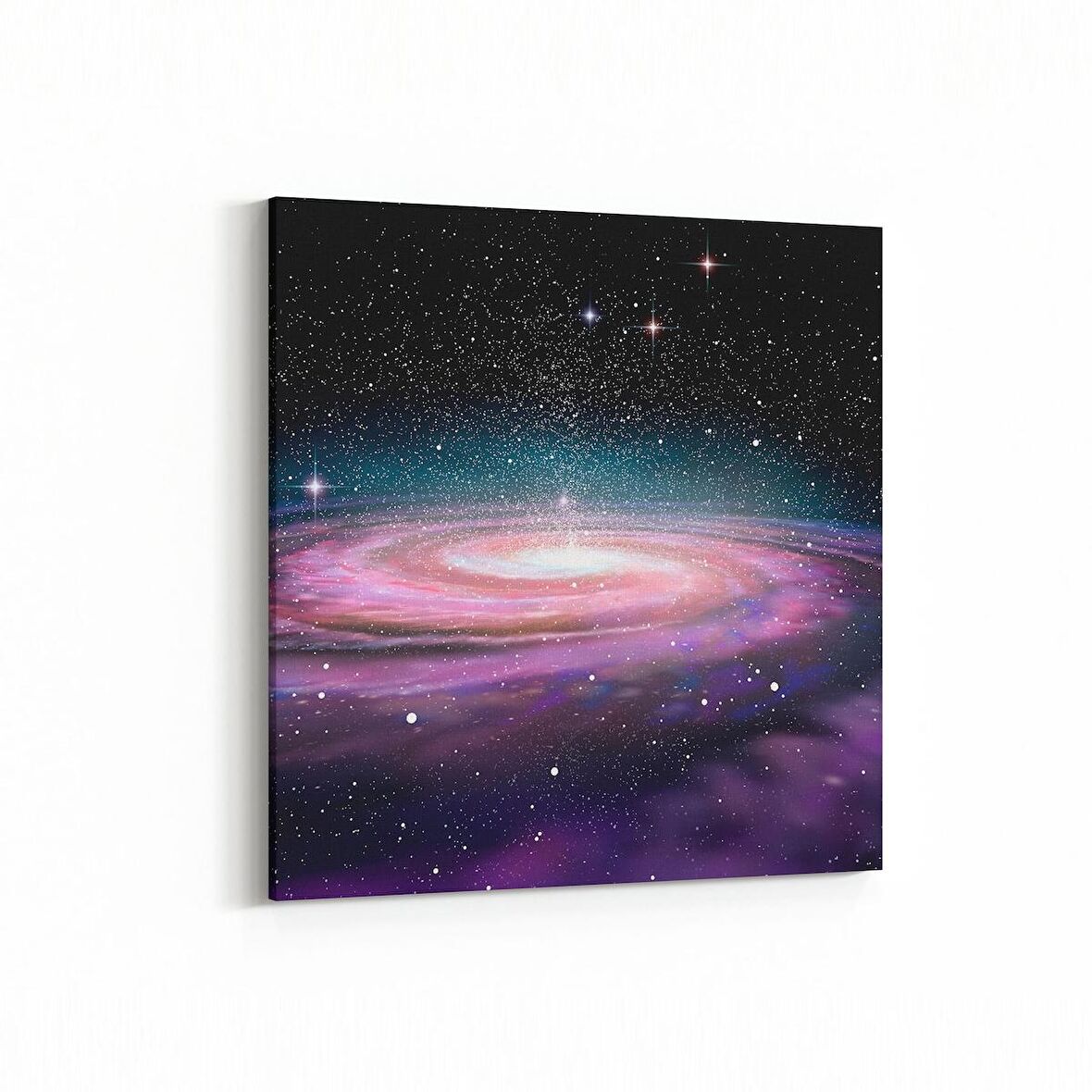 Olla 17652K Uzay Görseli Kare Kanvas Tablo (Ölçü: 30X30)