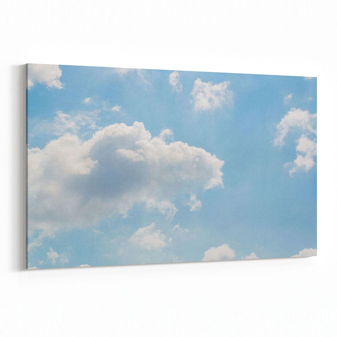 Olla 15455Y Gökyüzü Bulut Görseli  Yatay Kanvas Tablo (Ölçü: 45X30)