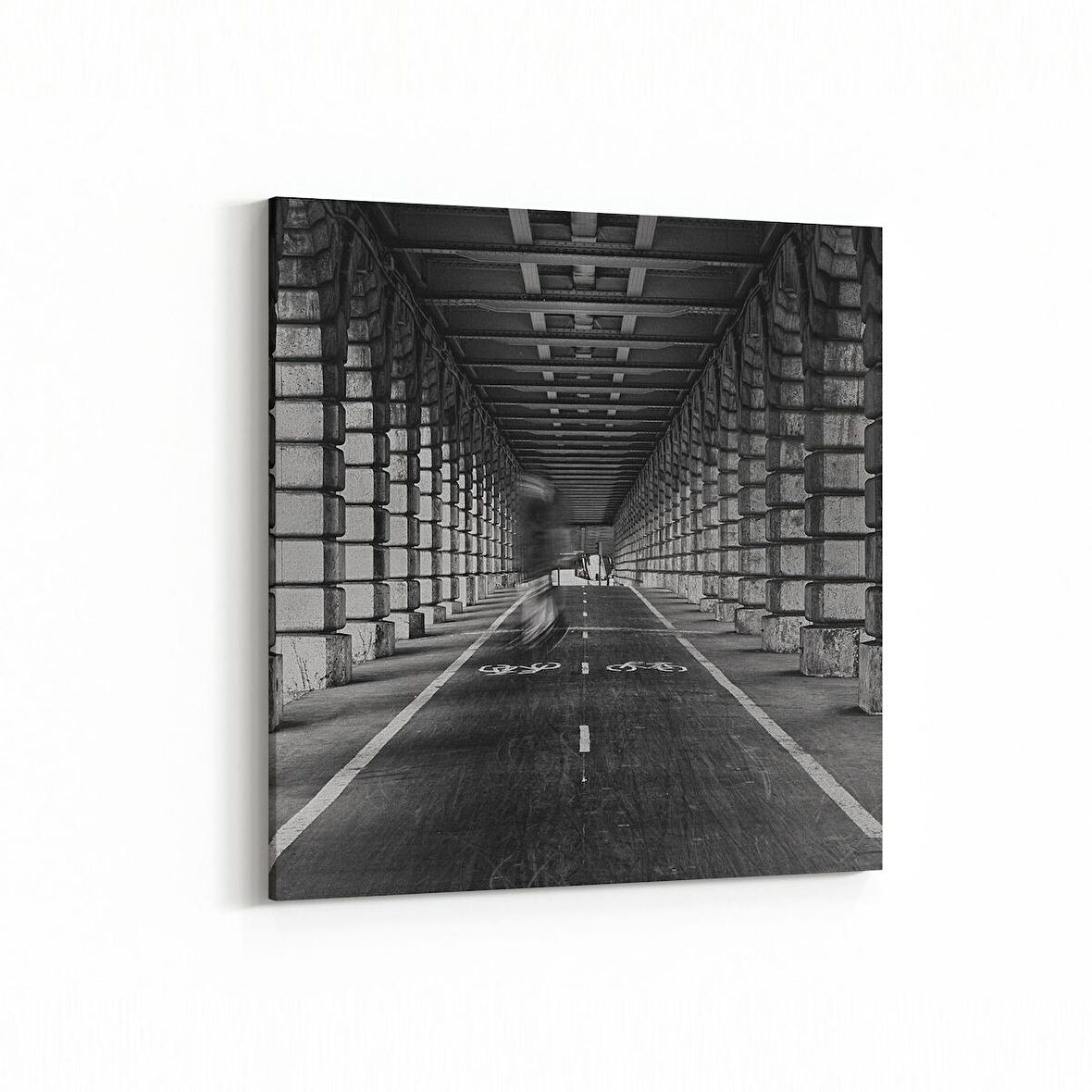 Olla 18938K4 Yapı Görseli Kare 4'lü Kanvas Tablo (Ölçü: 65X65)