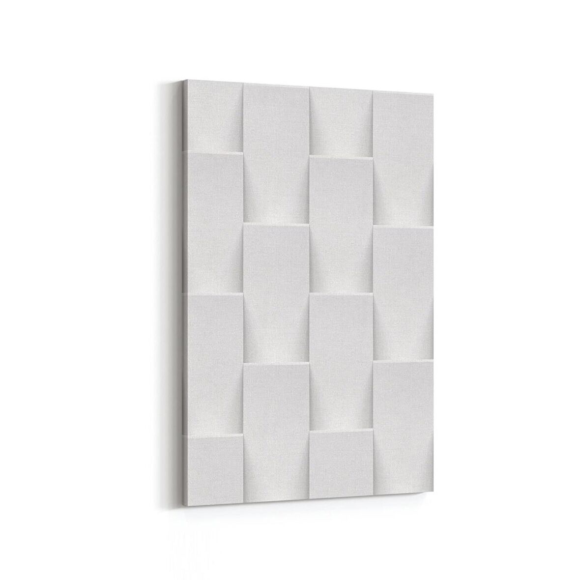 Olla 14941D Geometrik Desen Görseli Dikey Kanvas Tablo (Ölçü: 20X30)