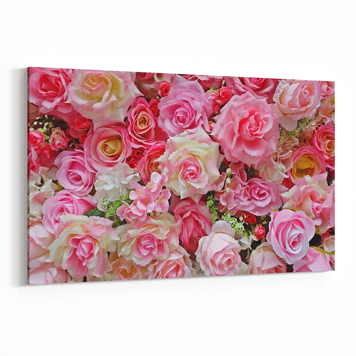 Olla 11591Y Çiçek Görseli Yatay Kanvas Tablo (Ölçü: 150X100)