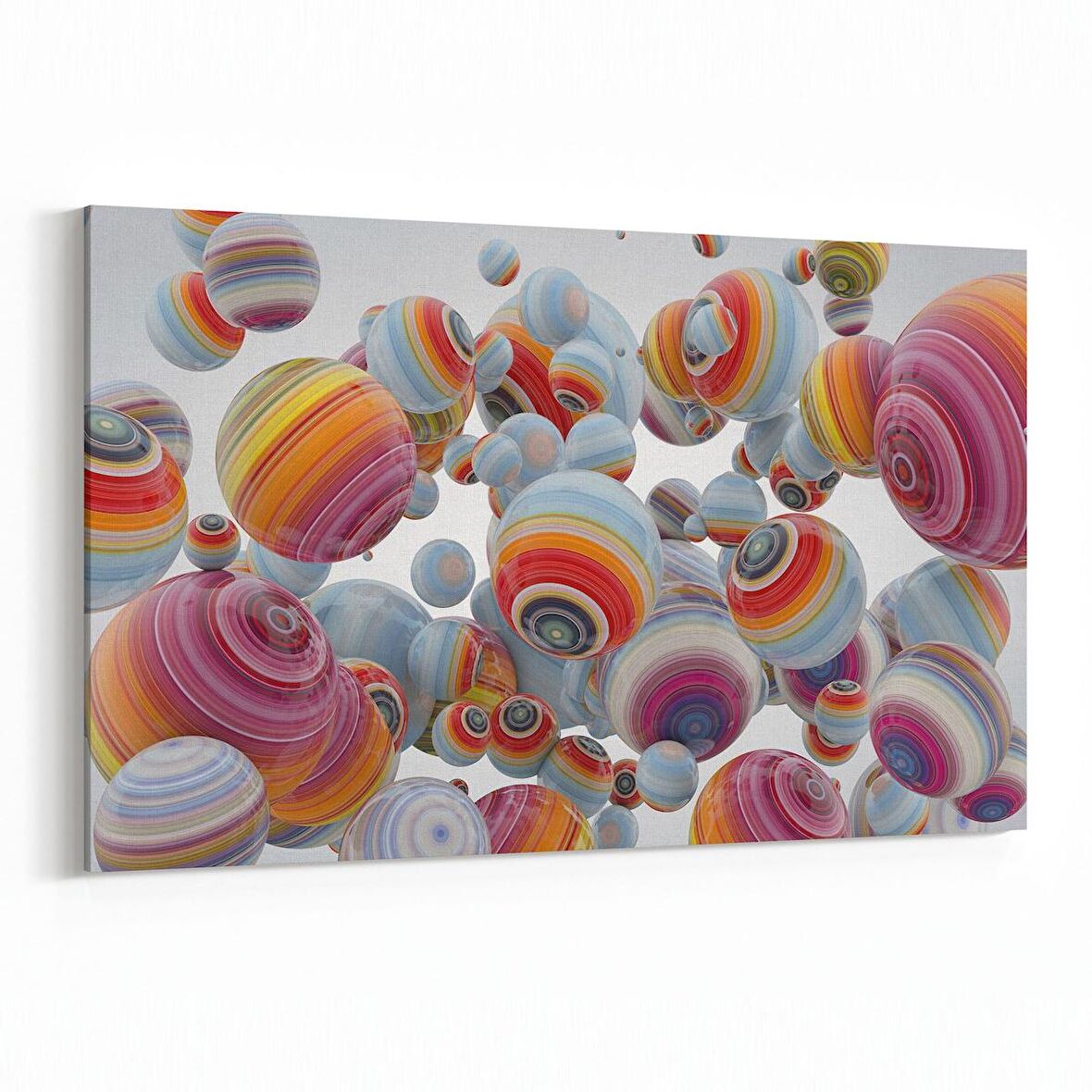 Olla 10392Y Abstract Görsel Yatay Kanvas Tablo (Ölçü: 90X60)