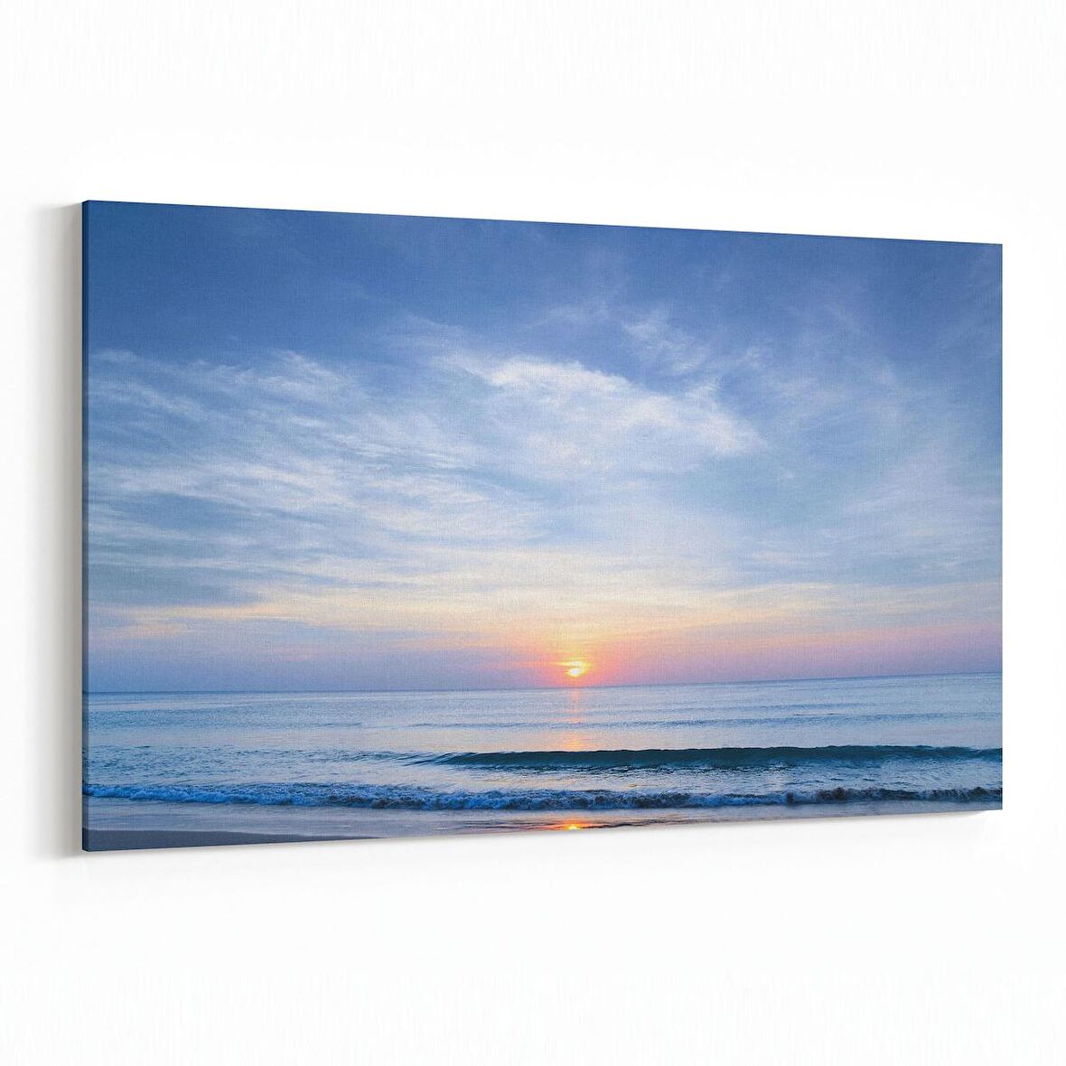 Olla 15941Y Günbatımı Görseli Yatay Kanvas Tablo (Ölçü: 30X20)