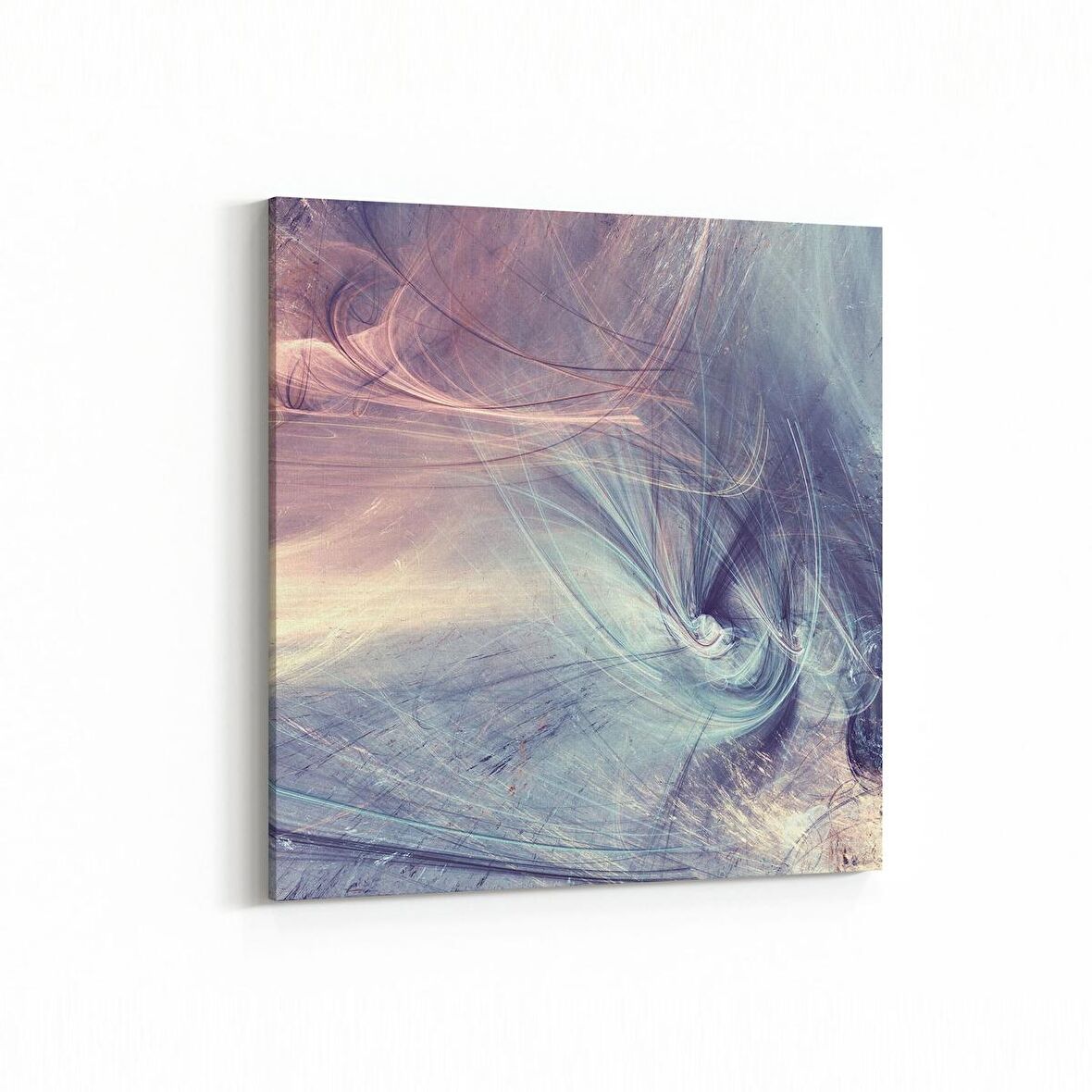 Olla 10362K Abstract Görsel Kare Kanvas Tablo (Ölçü: 25X25)