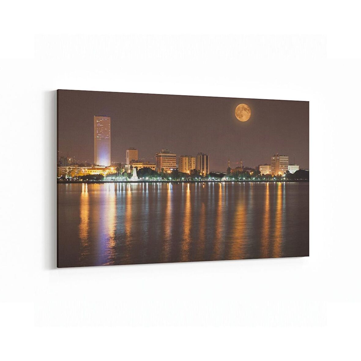 Olla 17990Y Yapı Görseli Yatay Kanvas Tablo (Ölçü: 120X80)