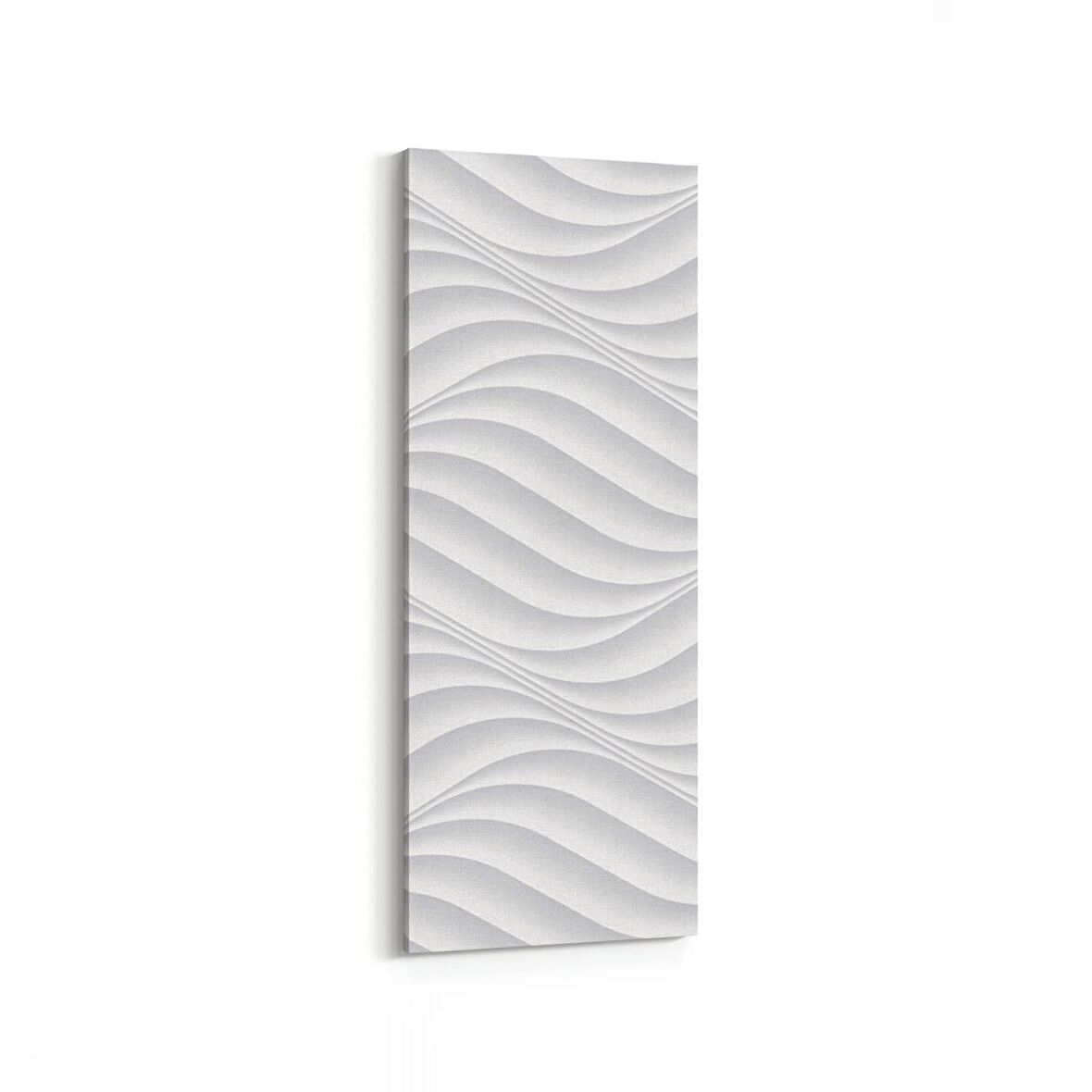 Olla 14939DI Geometrik Desen Görseli Dikey İnce Kanvas Tablo (Ölçü: 40X120)
