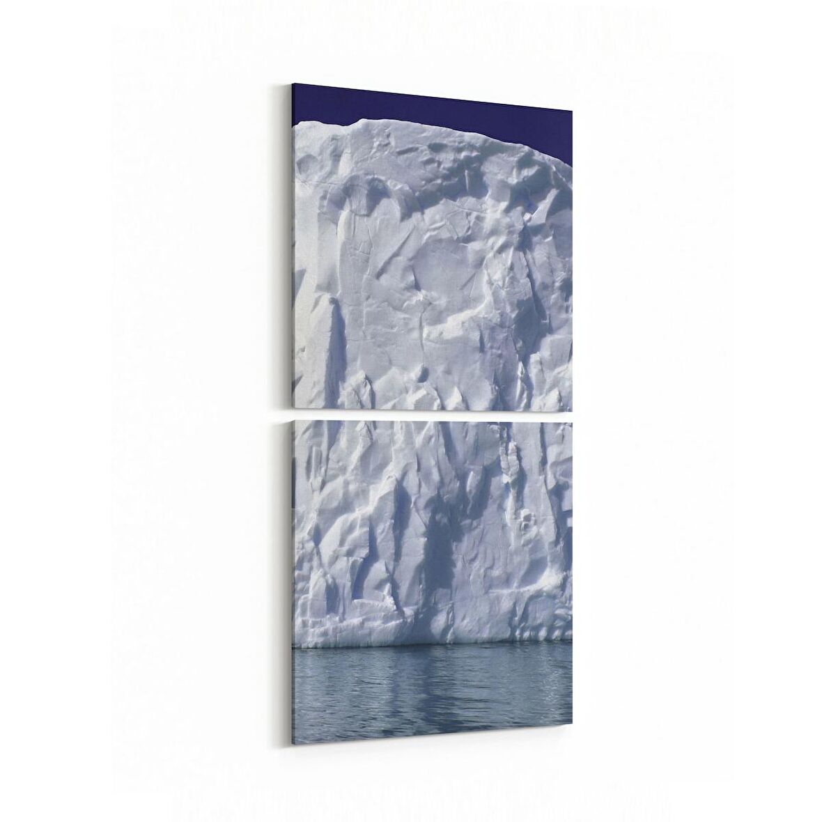 Olla 14126K2D Doğa / Manzara Görseli Kare 2'li Dikey Kanvas Tablo (Ölçü: 30X65)