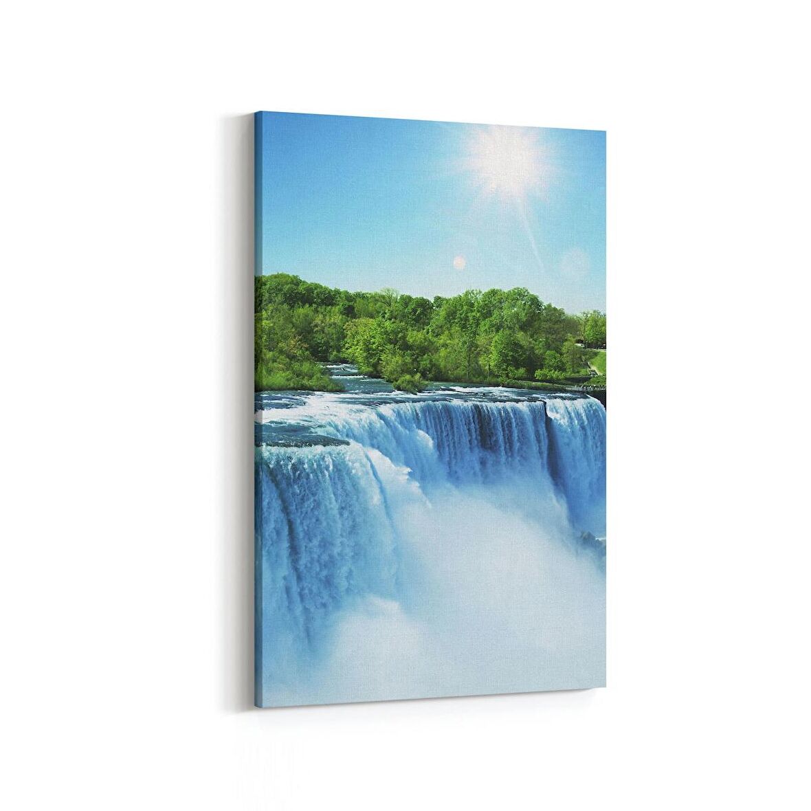 Olla 13917D Doğa / Manzara Görseli Dikey Kanvas Tablo (Ölçü: 70X105)