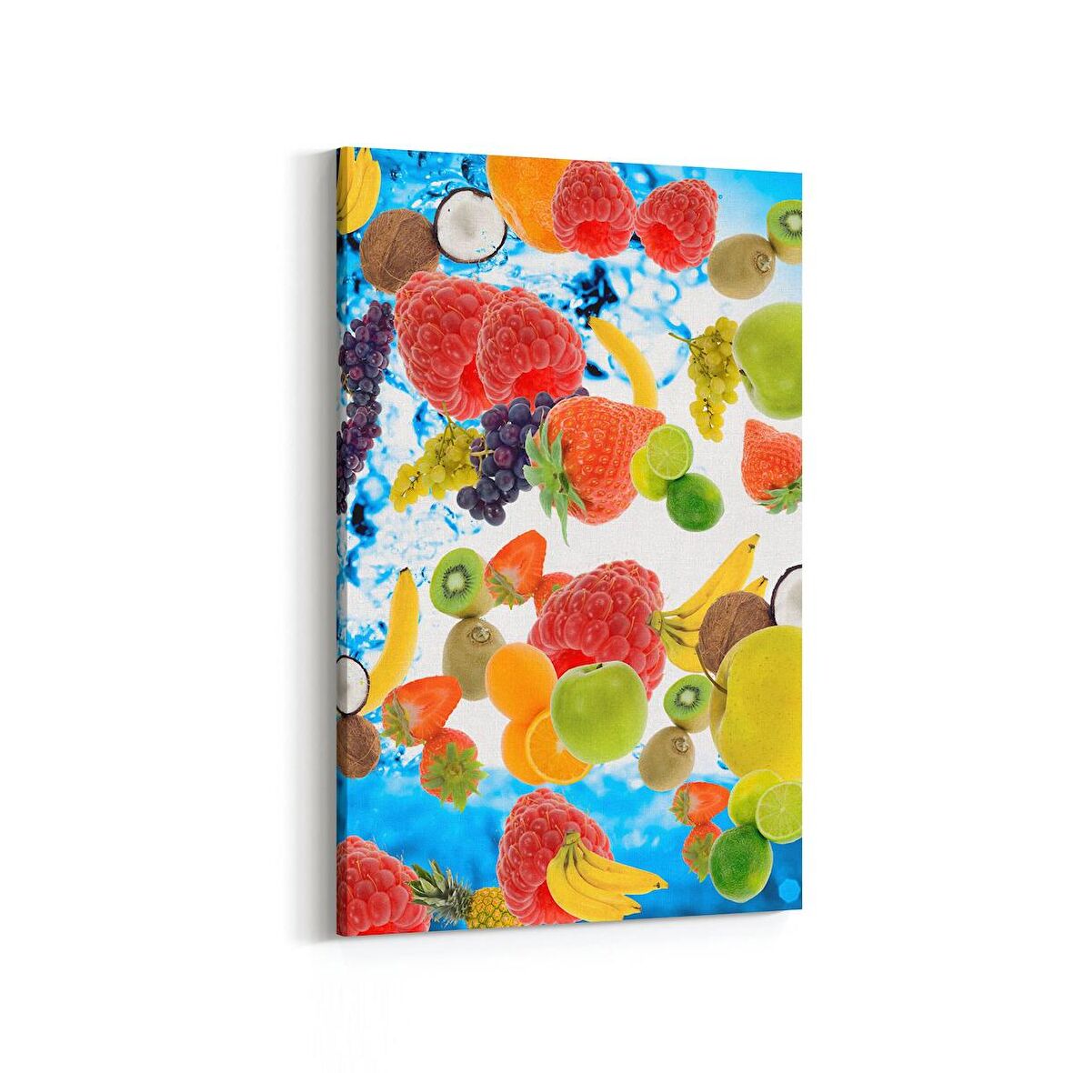 Olla 15305D Gıda Görseli Dikey Kanvas Tablo (Ölçü: 80X120)