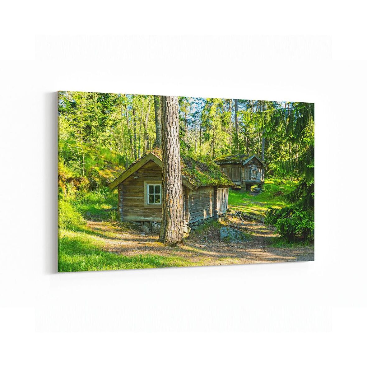 Olla 18767Y Yapı Görseli Yatay Kanvas Tablo (Ölçü: 120X80)