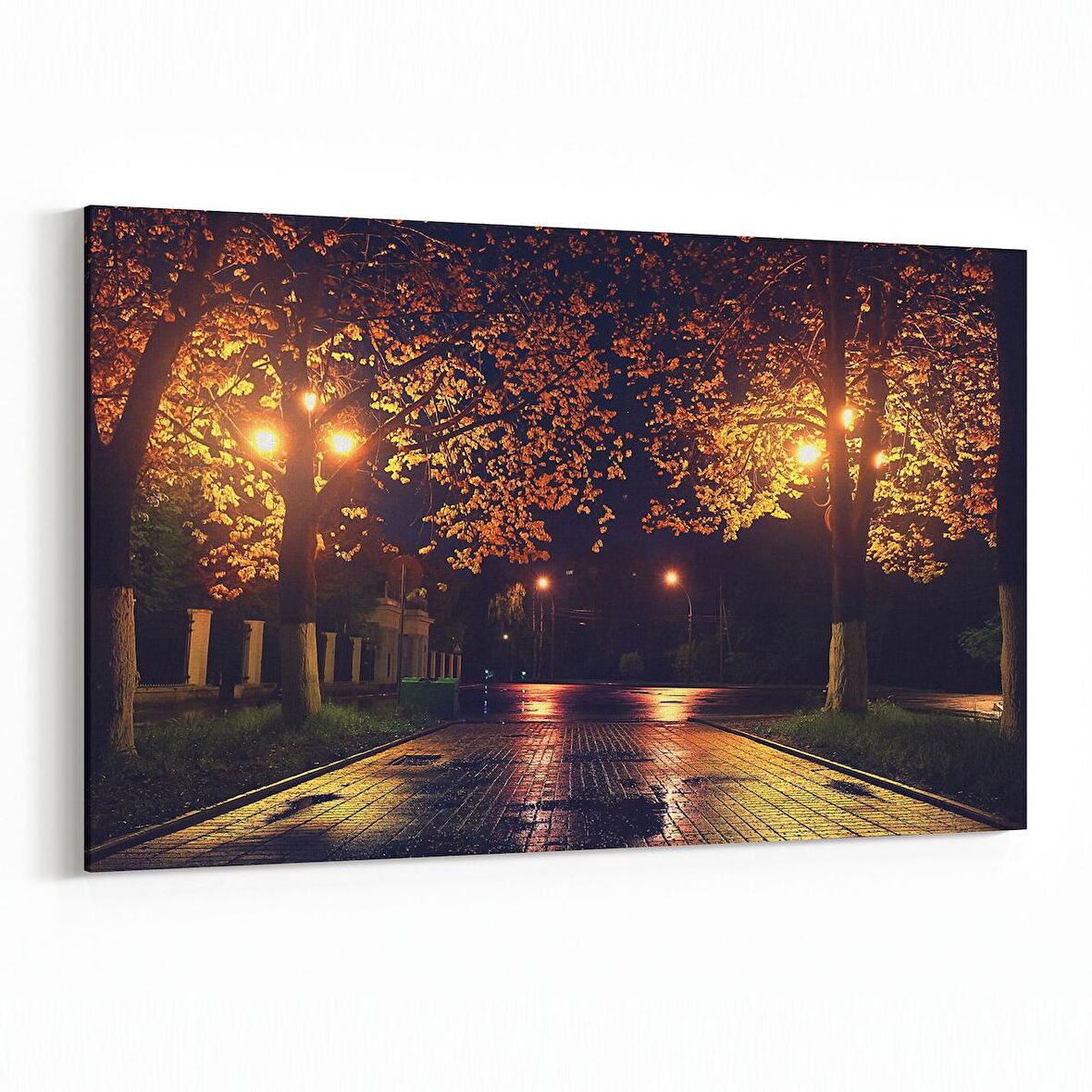 Olla 13843Y Doğa / Manzara Görseli Yatay Kanvas Tablo (Ölçü: 90X60)