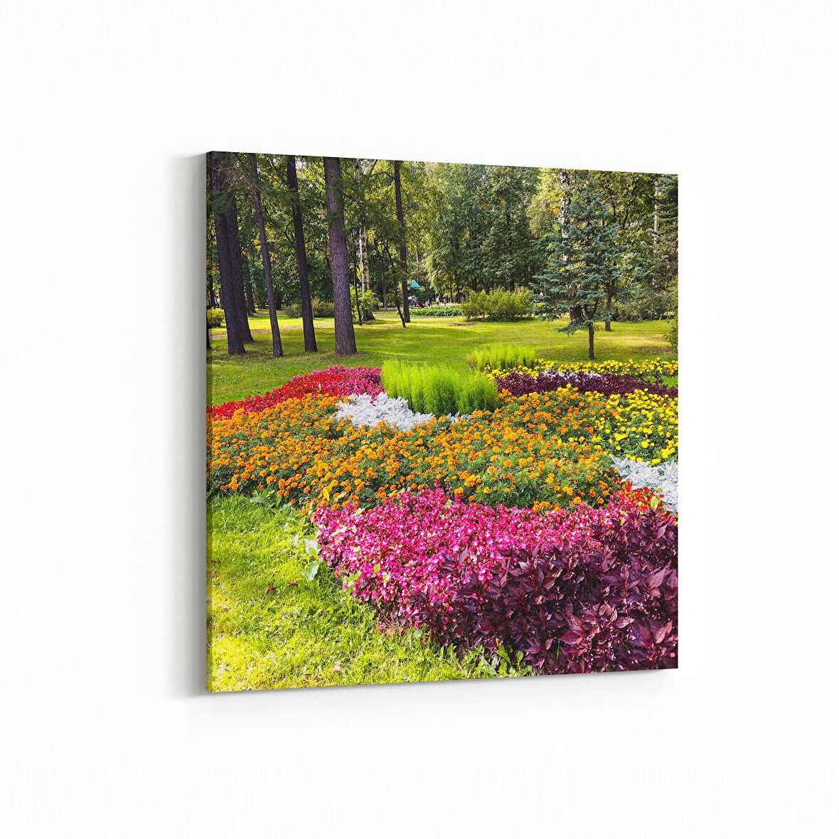 Olla 13334K Doğa / Manzara Görseli Kare Kanvas Tablo (Ölçü: 25X25)