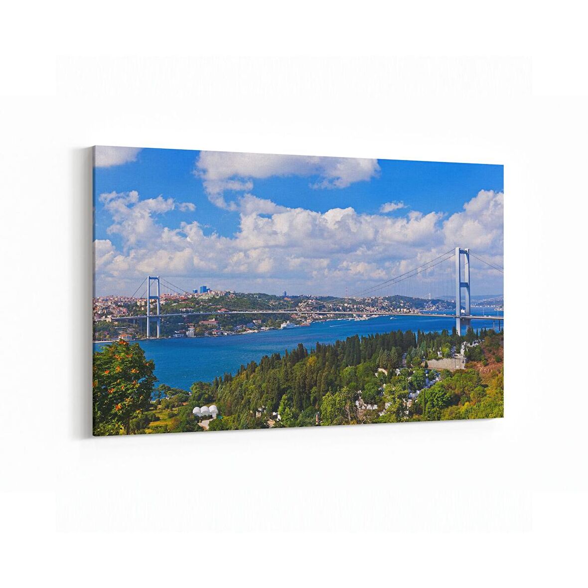 Olla 17997Y Yapı Görseli Yatay Kanvas Tablo (Ölçü: 70X50)