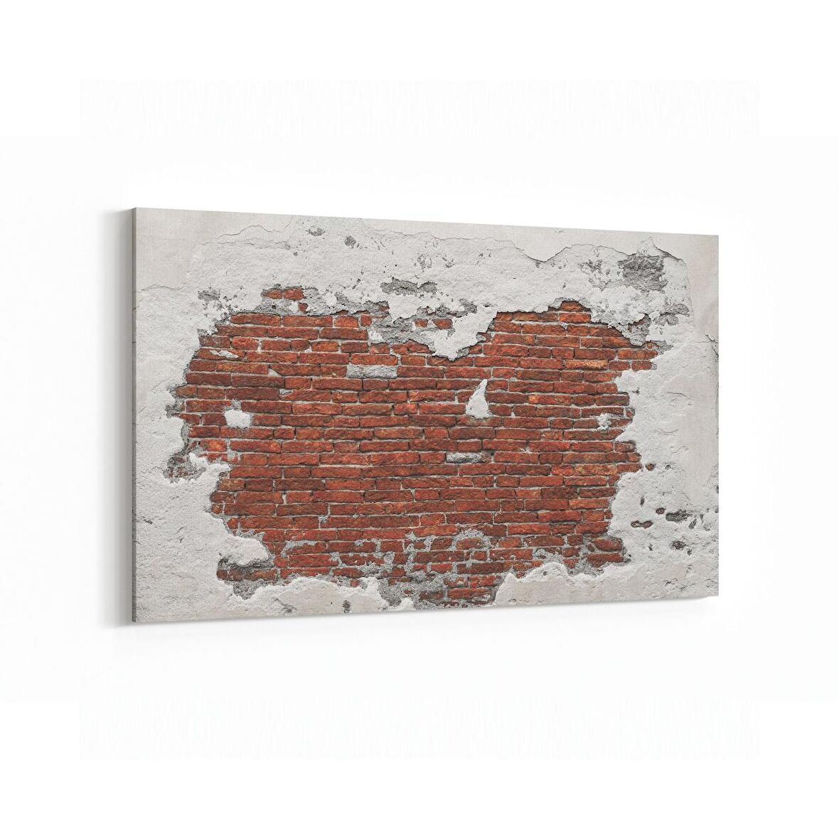 Olla 17379Y Taş / Tuğla Görseli Yatay Kanvas Tablo (Ölçü: 90X60)