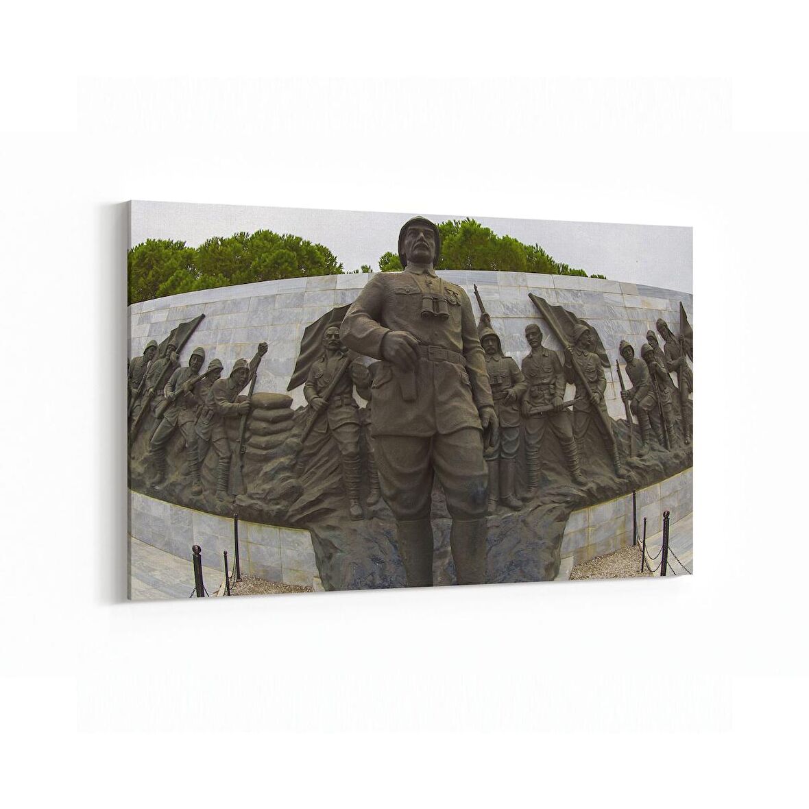 Olla 18662Y Yapı Görseli Yatay Kanvas Tablo (Ölçü: 70X50)