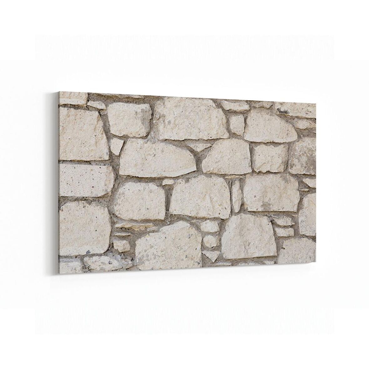 Olla 17361Y Taş / Tuğla Görseli Yatay Kanvas Tablo (Ölçü: 70X50)