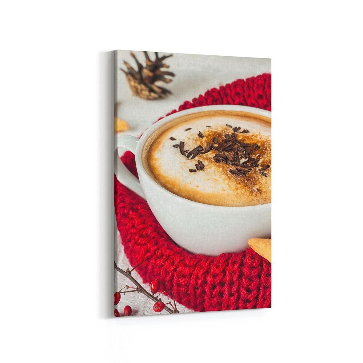 Olla 15088D Gıda Görseli Dikey Kanvas Tablo (Ölçü: 60X90)