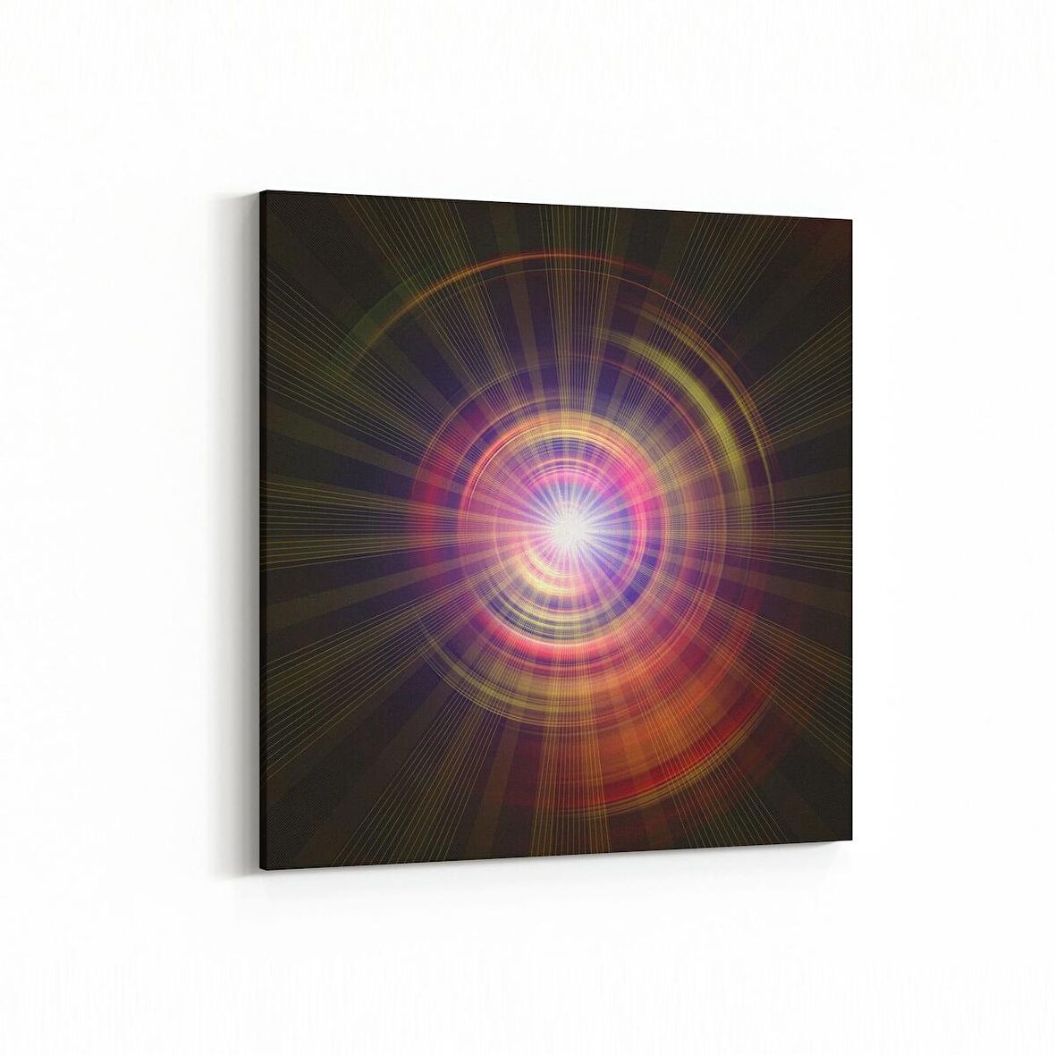 Olla 10379K Abstract Görsel Kare Kanvas Tablo (Ölçü: 30X30)