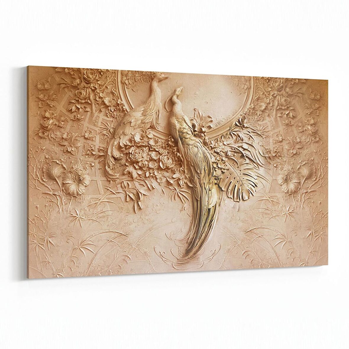 Olla 10002Y 3 Boyut Görsel Yatay Kanvas Tablo (Ölçü: 45X30)