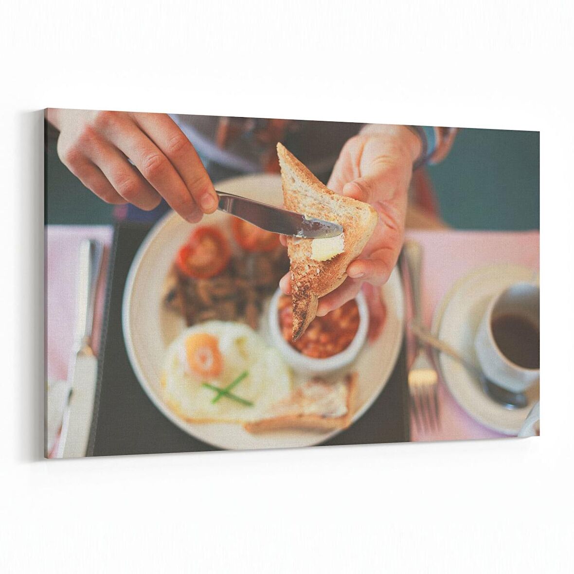 Olla 15104Y Gıda Görseli Yatay Kanvas Tablo (Ölçü: 30X20)