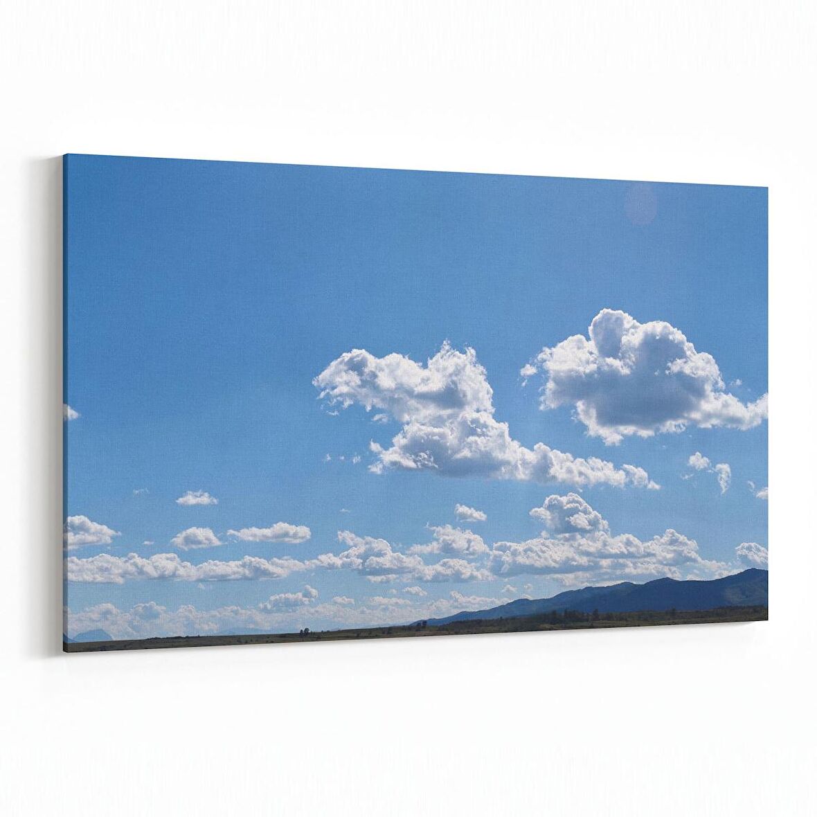 Olla 15522Y Gökyüzü Bulut Görseli  Yatay Kanvas Tablo (Ölçü: 150X100)