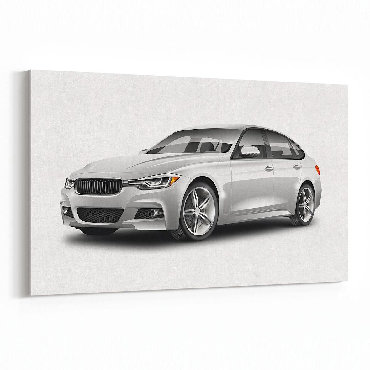 Olla 12363Y Araç Görseli Yatay Kanvas Tablo (Ölçü: 30X20)