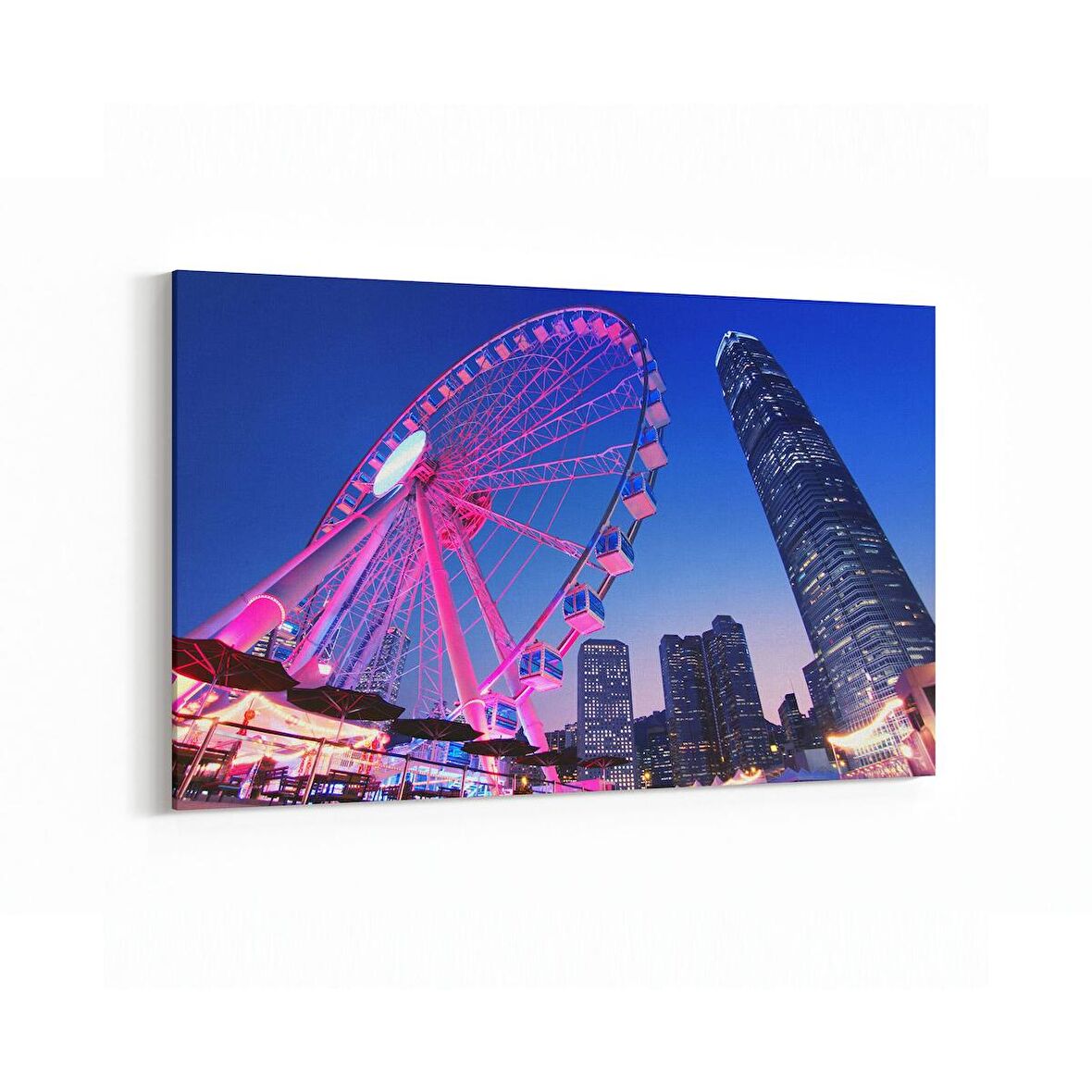 Olla 18926Y Yapı Görseli Yatay Kanvas Tablo (Ölçü: 45X30)