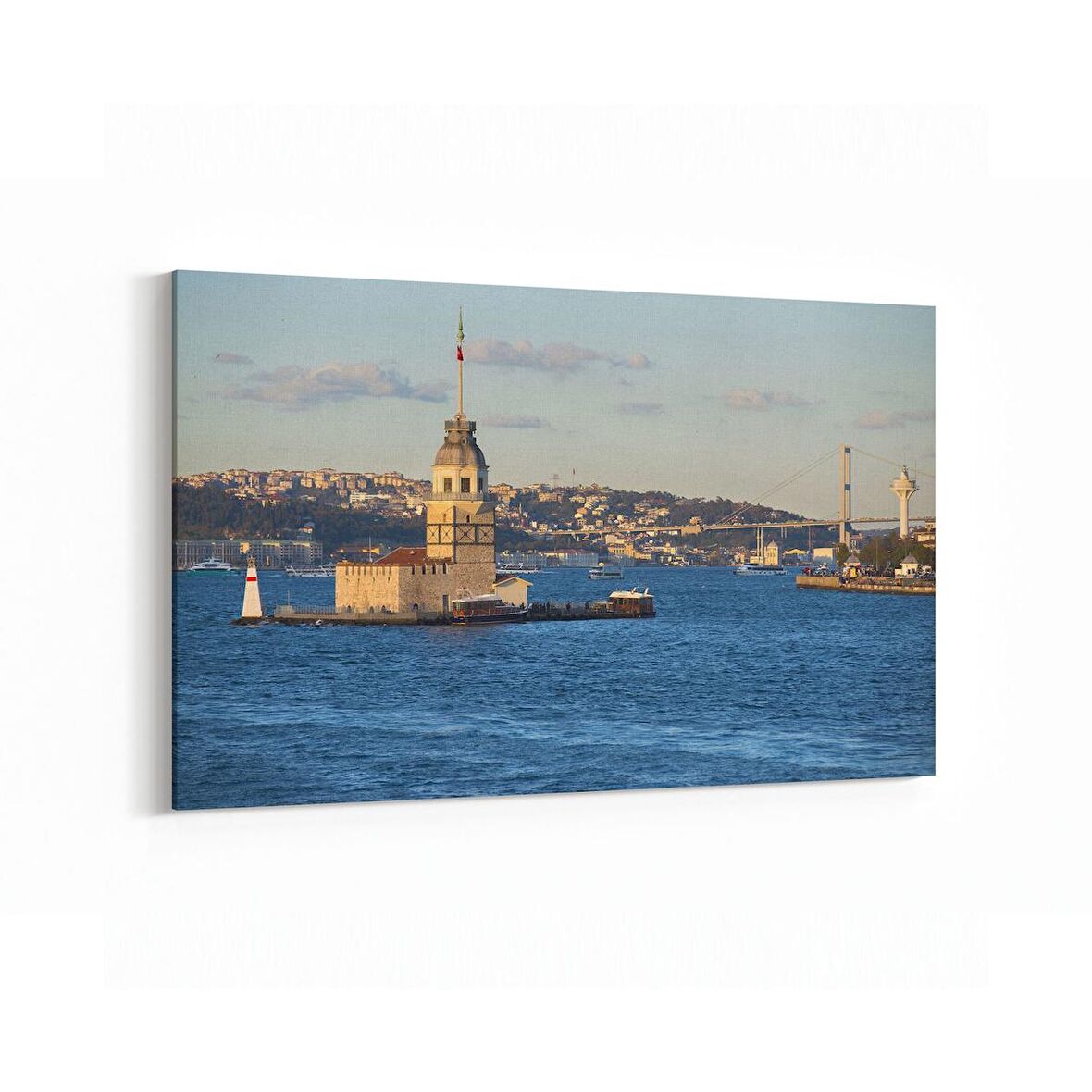 Olla 18912Y Yapı Görseli Yatay Kanvas Tablo (Ölçü: 45X30)